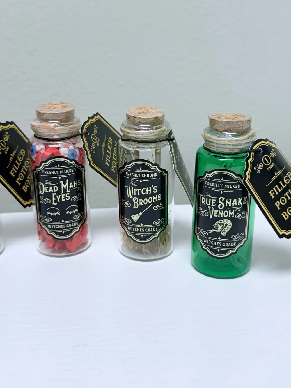 New! 2026 Filled Potion Bottles Set of 6, Target Bullseye's Playground™